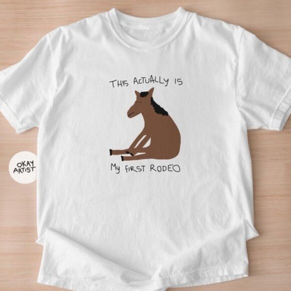This Is My First Rodeo - Unisex T-shirt - Picture 1 of 3
